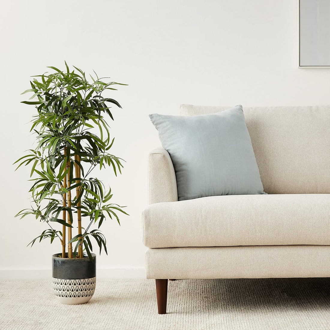 Blumenstandl Künstliche Bambuspflanze 100 cm für Wohnzimmer